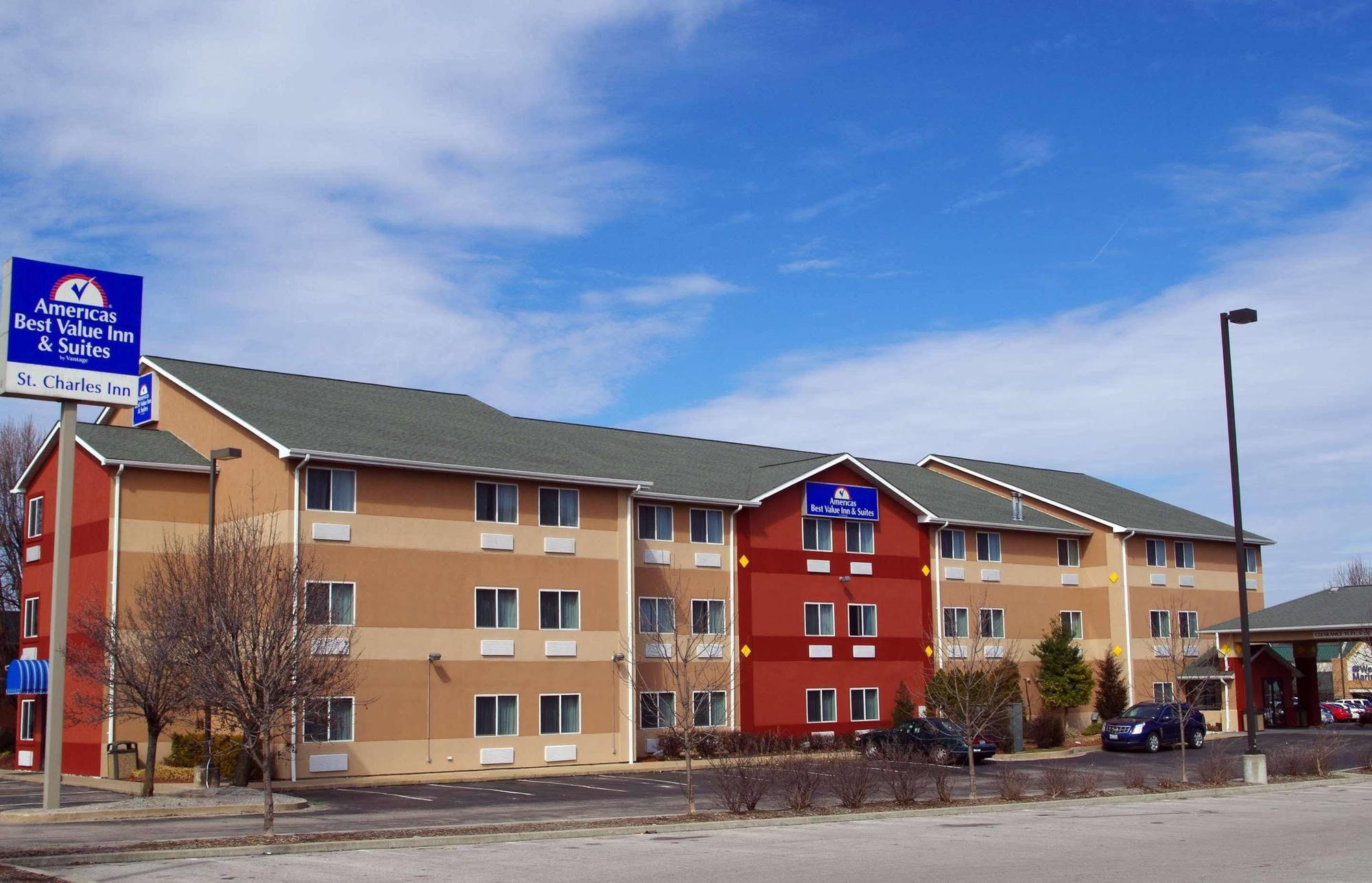 Americas Best Value Inn And Suites Saint Charles Exterior foto