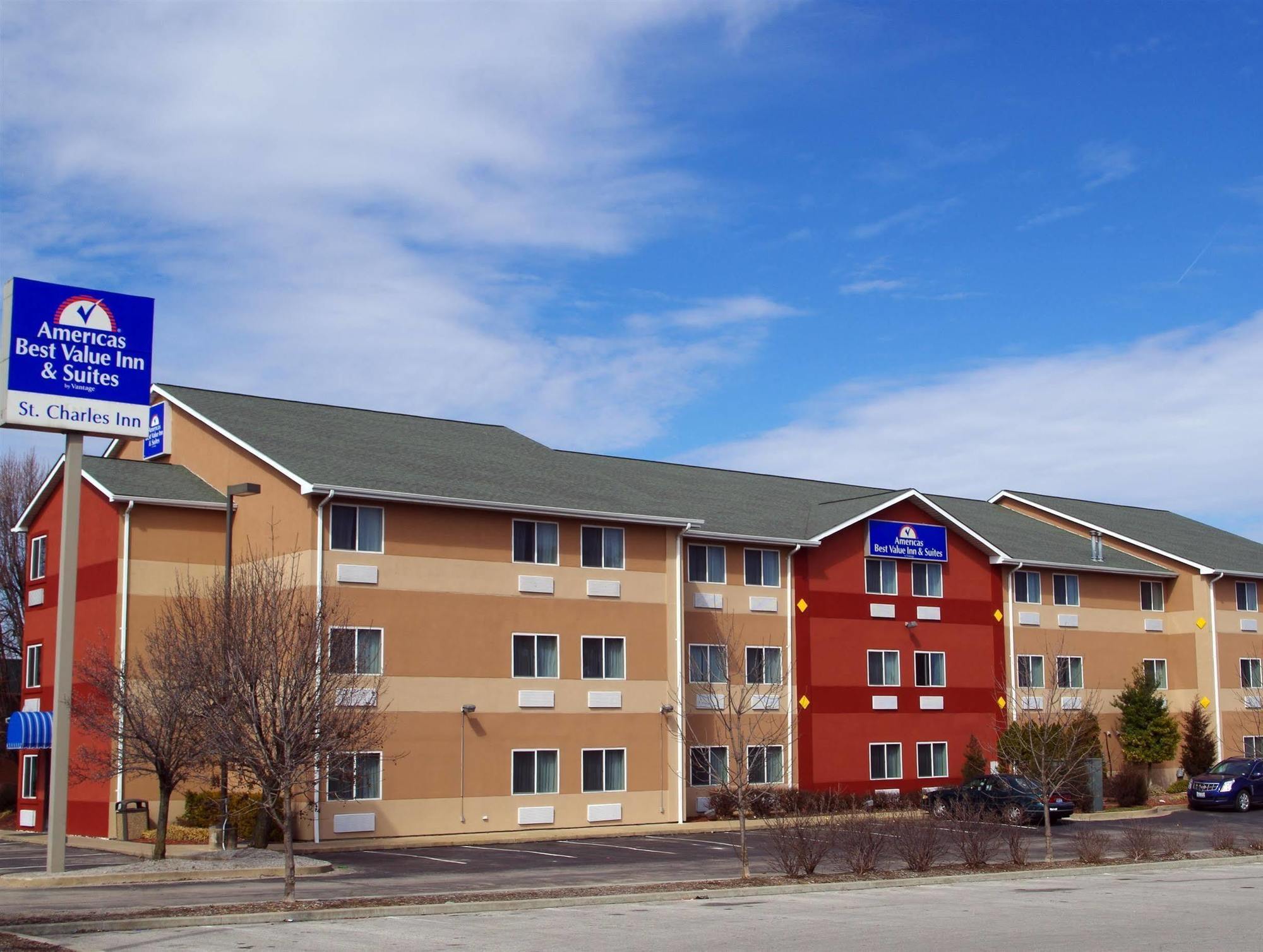 Americas Best Value Inn And Suites Saint Charles Exterior foto